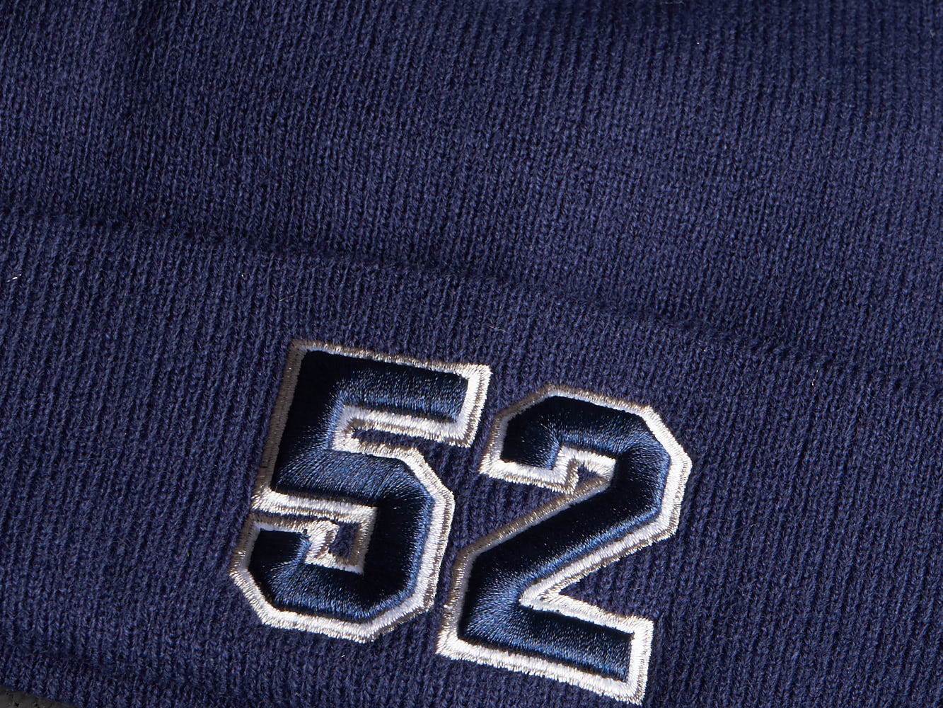 Шапка № 52 синяя