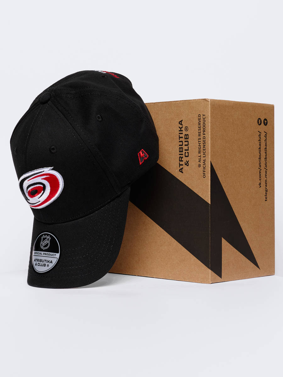 Бейсболка NHL Carolina Hurricanes хлопковая