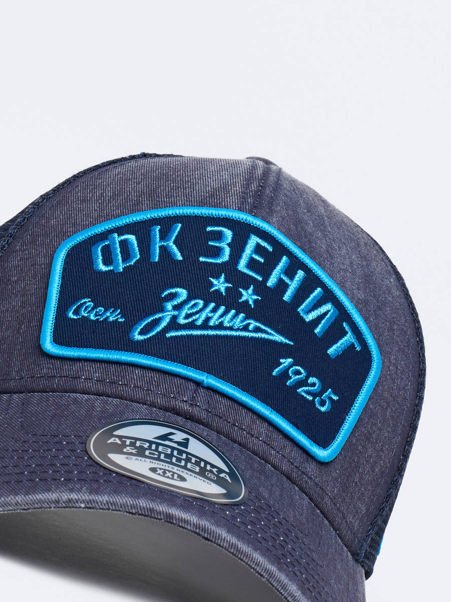 Бейсболка Зенит с сеткой (большой размер)