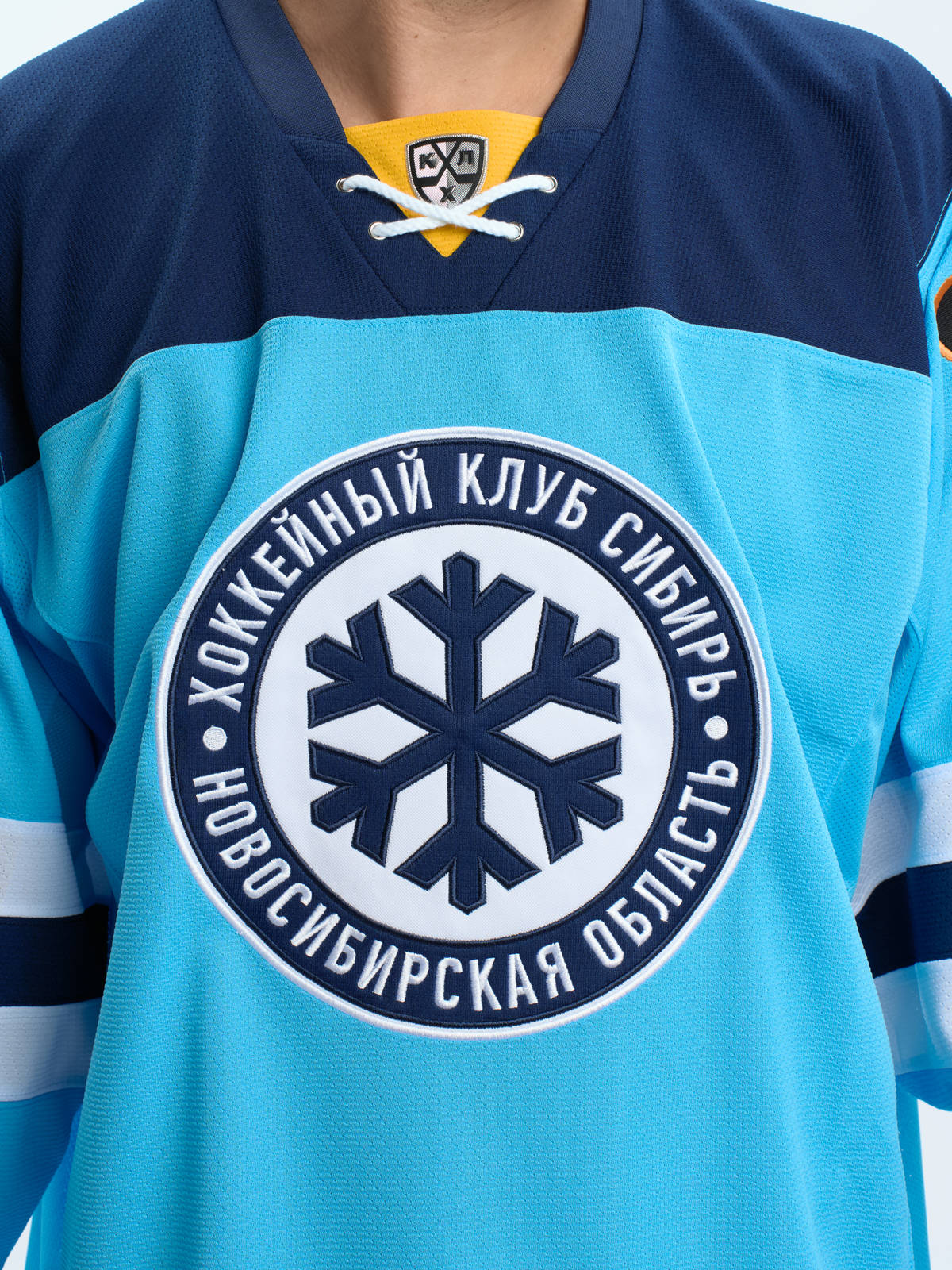 Хоккейный свитер ХК Сибирь с нанесением