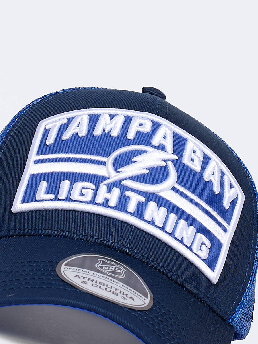 Бейсболка NHL Tampa Bay Lightning с сеткой