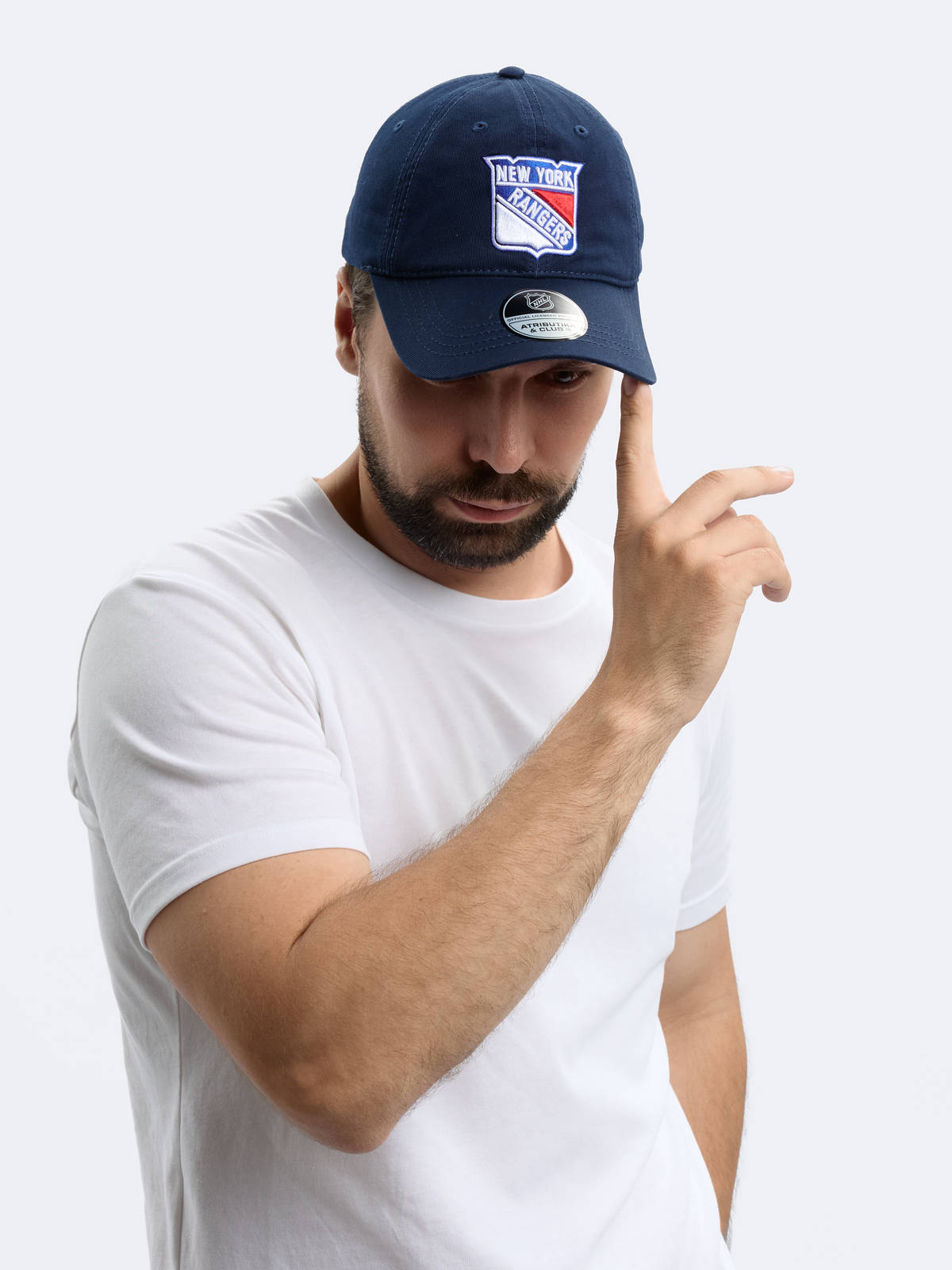 Бейсболка NHL New York Rangers мягкая