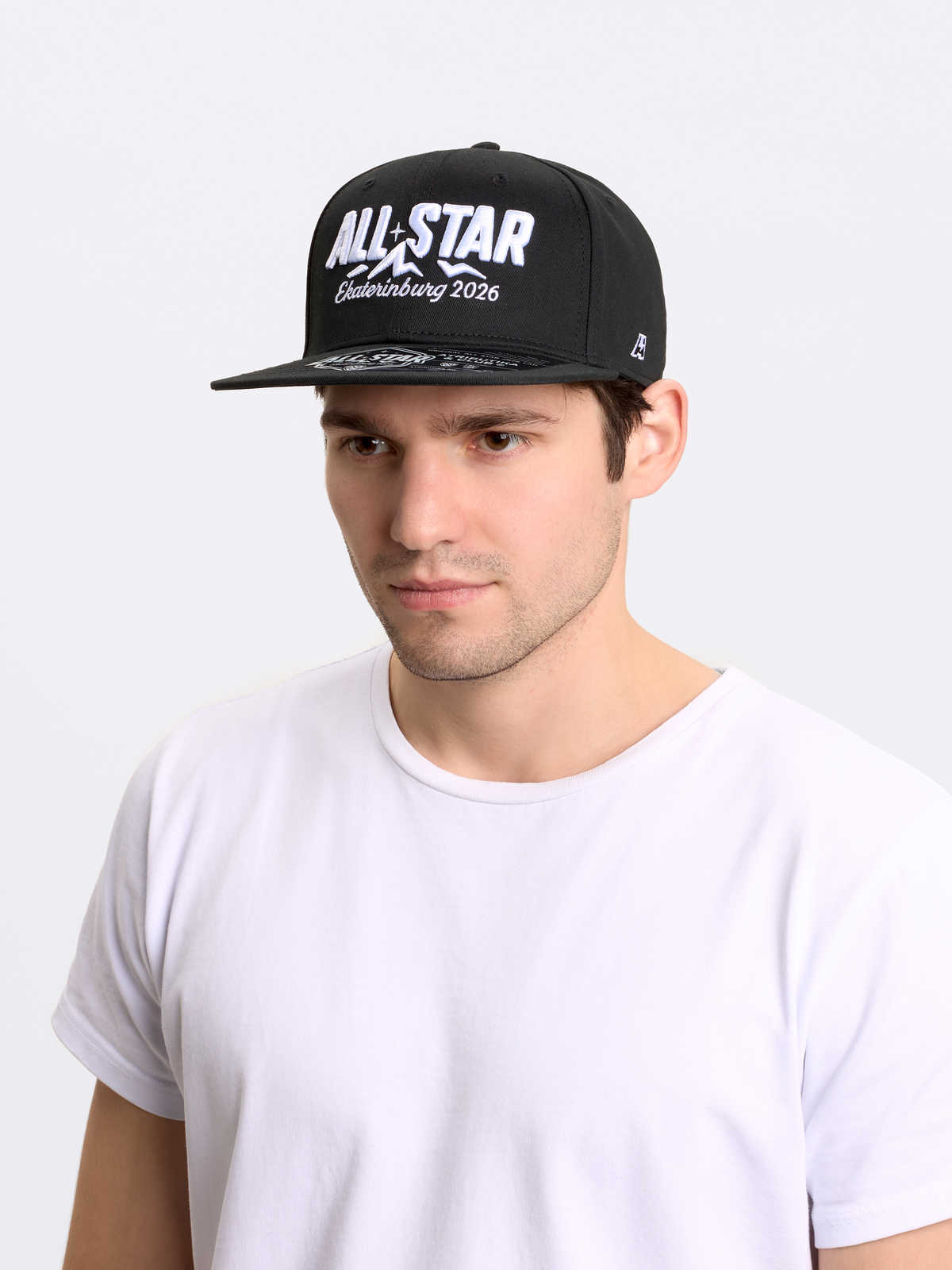 Бейсболка КХЛ ALL STAR с прямым козырьком
