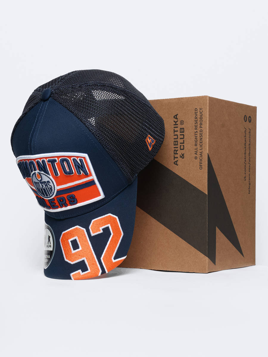 Бейсболка NHL Edmonton Oilers № 92