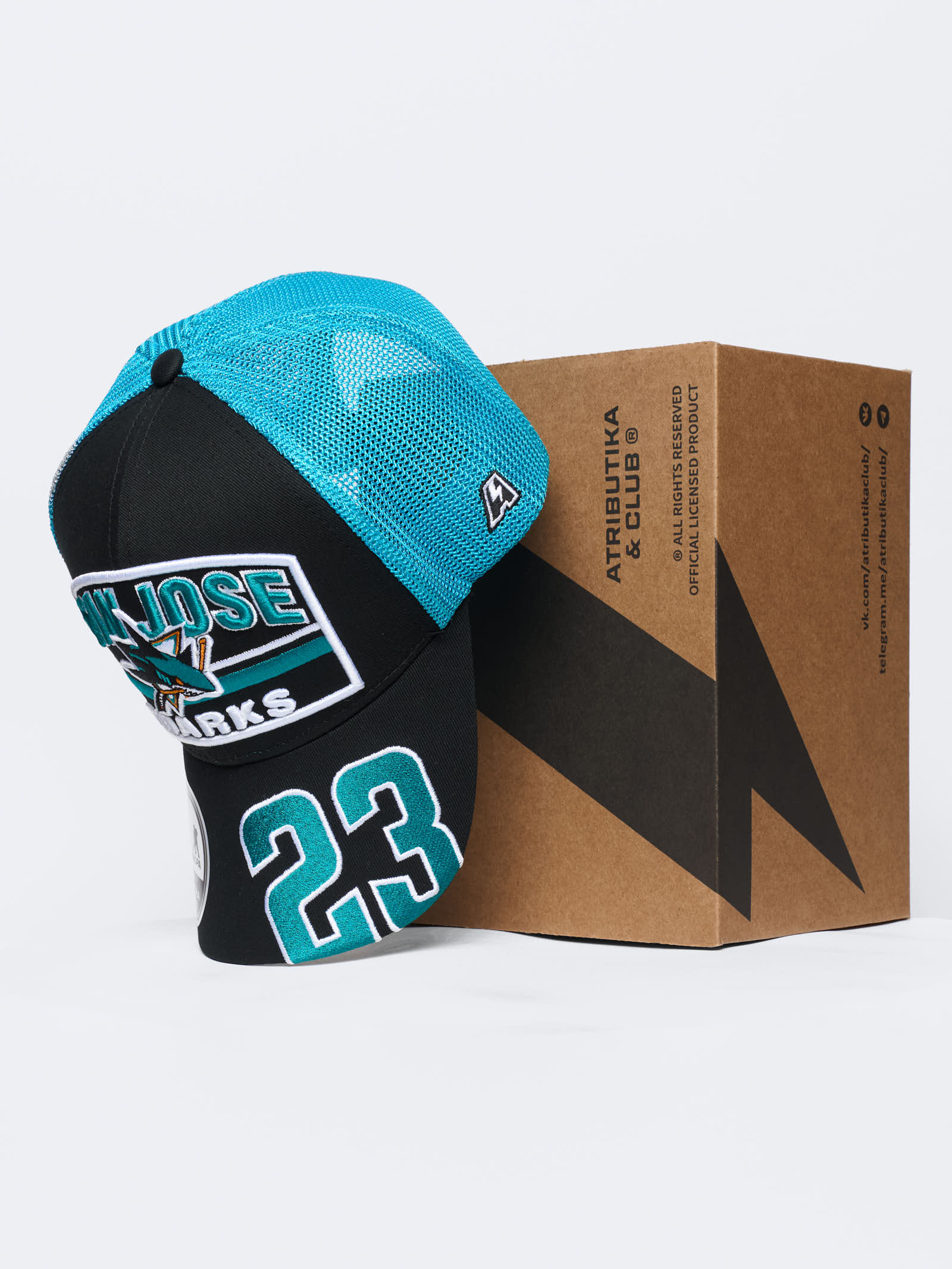 Бейсболка NHL San Jose Sharks № 23