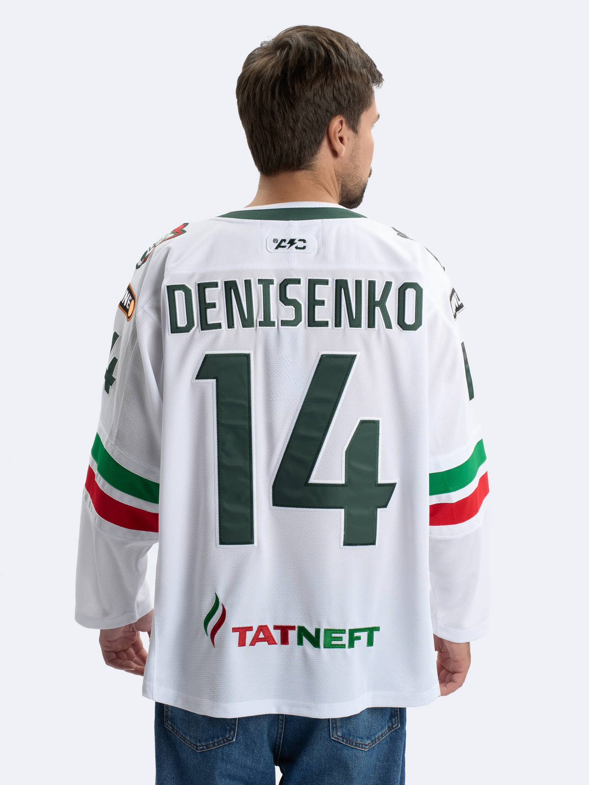 Хоккейный свитер ХК АК БАРС #14 Denisenko