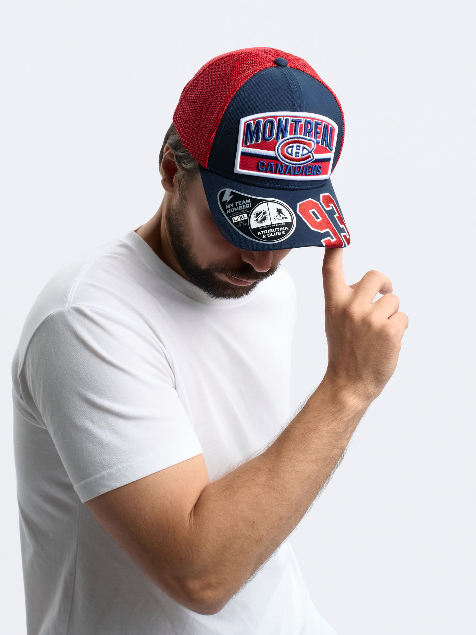 Бейсболка NHL Montreal Canadiens № 93