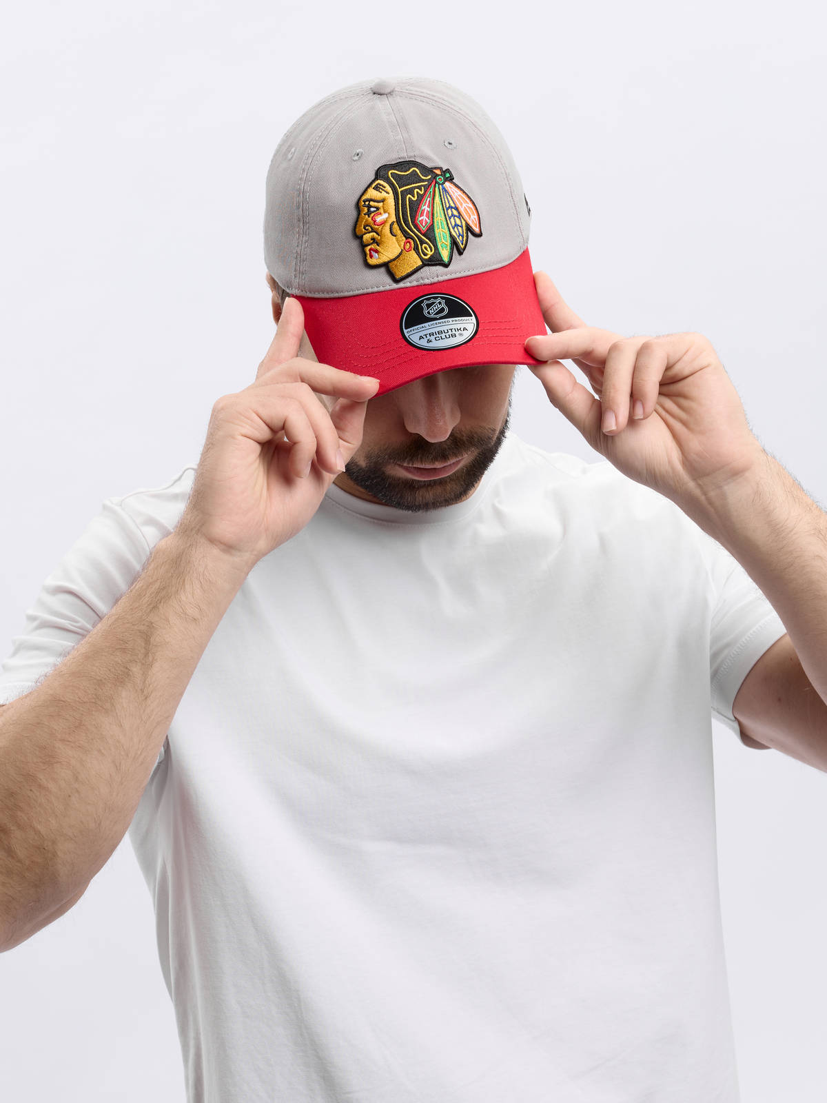Бейсболка NHL Chicago Blackhawks мягкая
