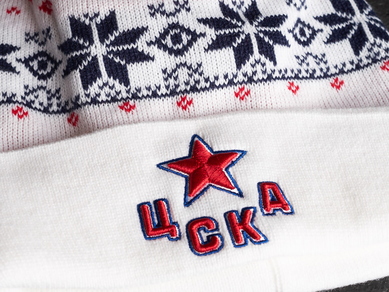 Шапка ХК ЦСКА