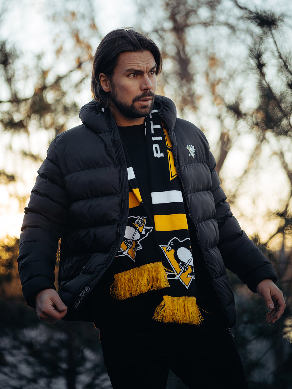 Шарф NHL Pittsburgh Penguins