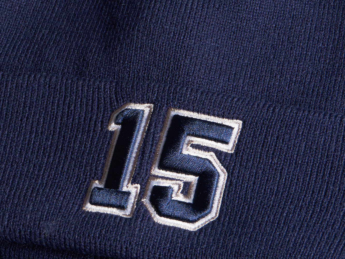 Шапка № 15 синяя