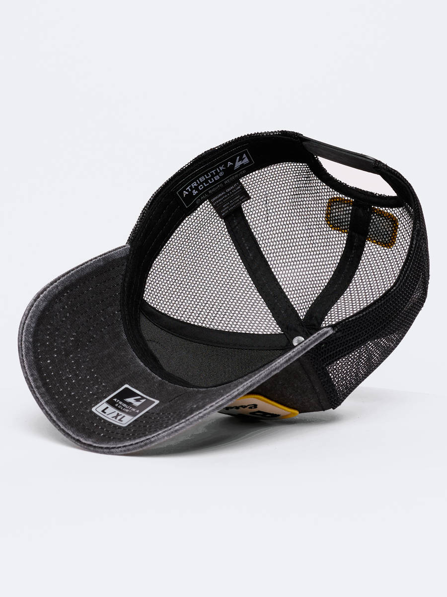 Бейсболка NHL Boston Bruins с сеткой