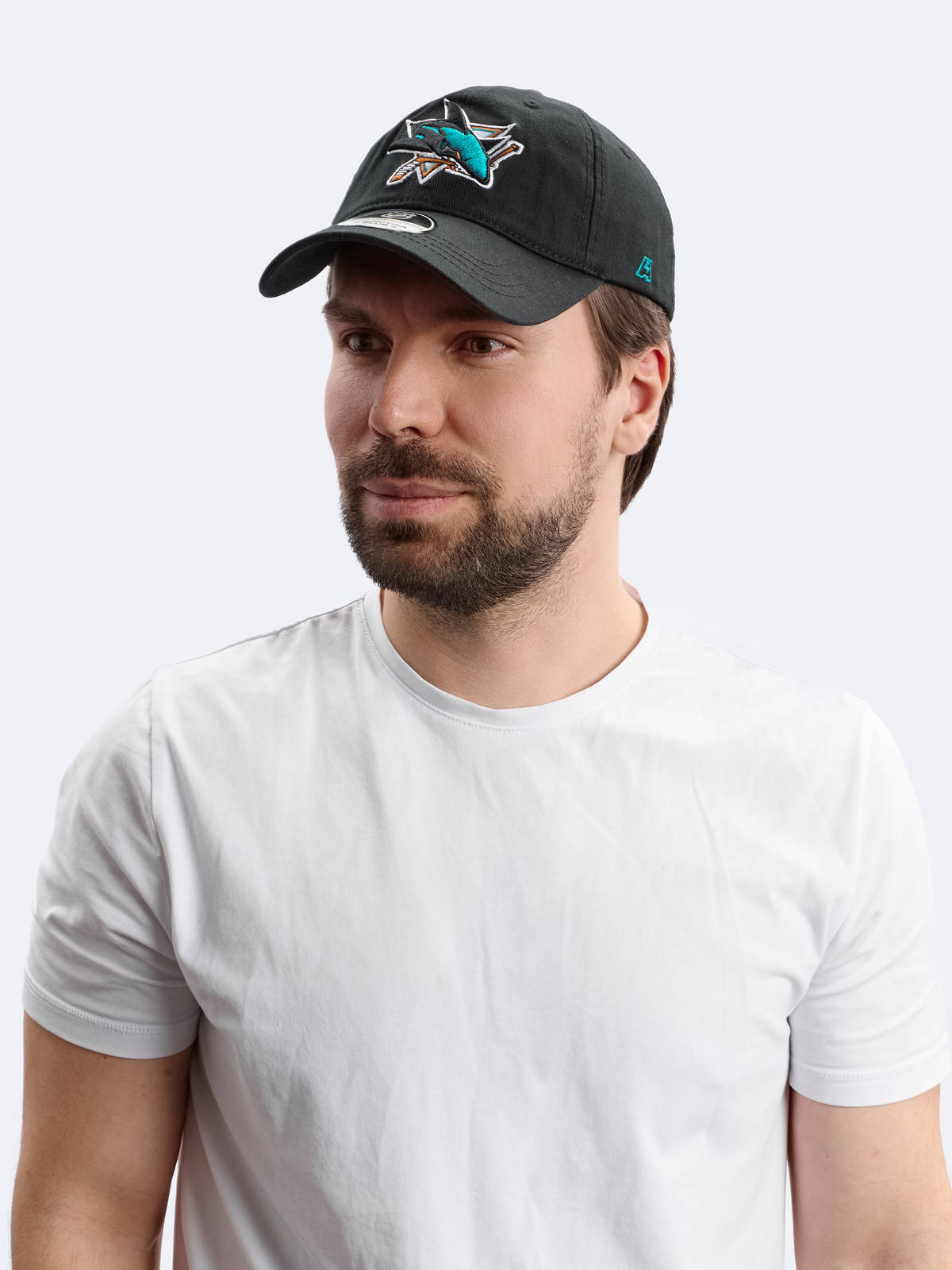Бейсболка NHL San Jose Sharks мягкая