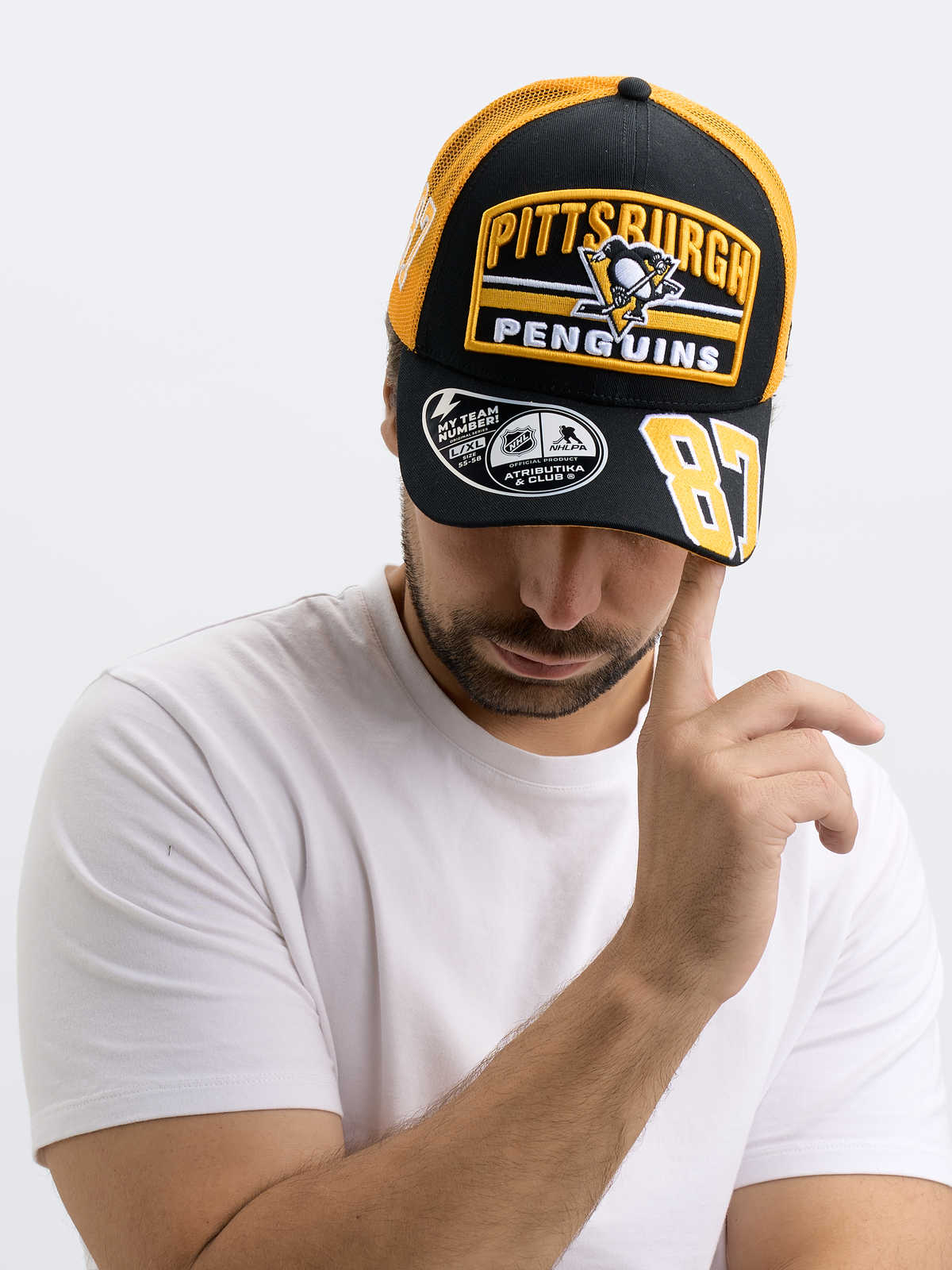 Бейсболка NHL Pittsburgh Penguins № 87