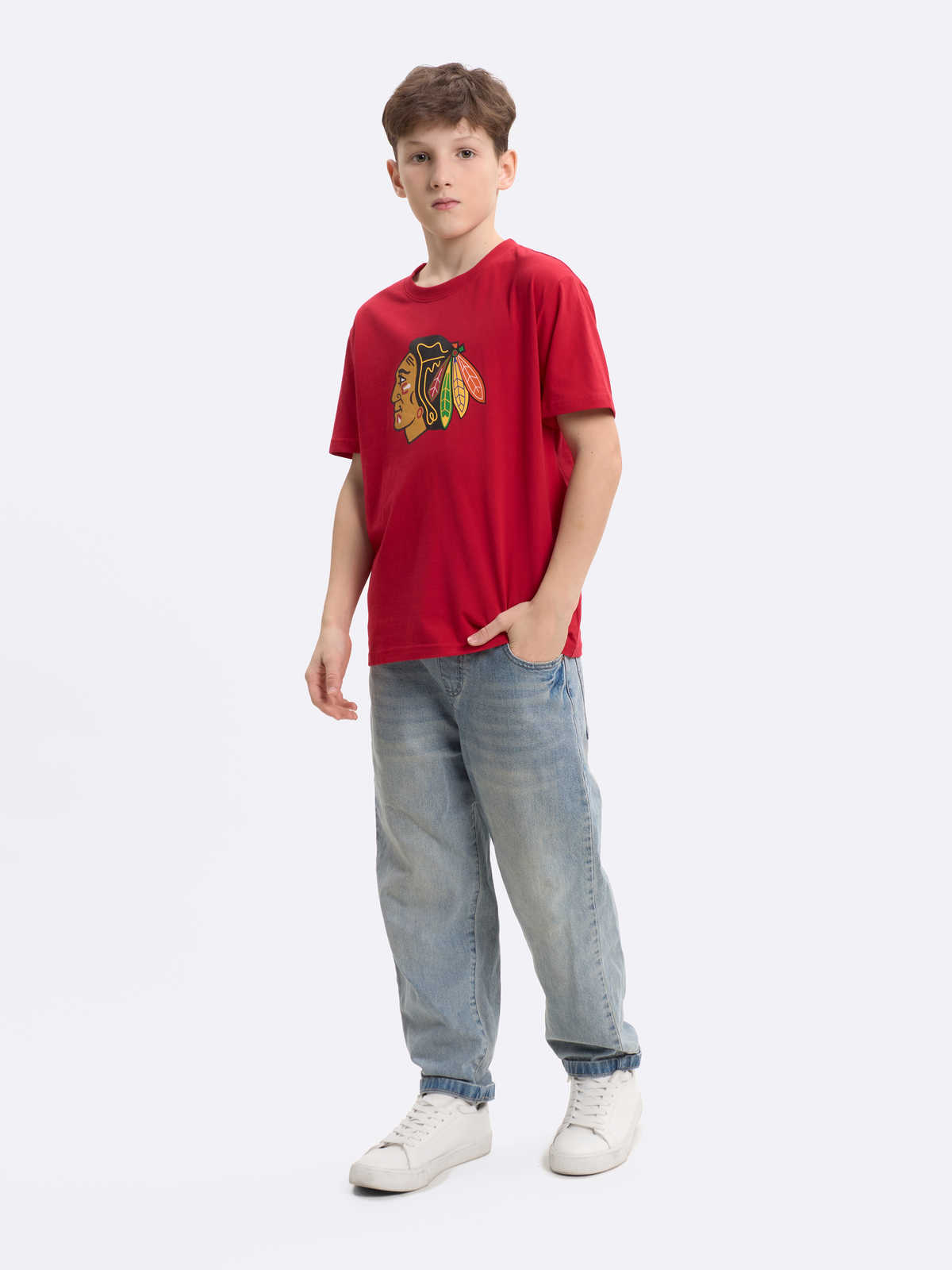 Футболка NHL Chicago Blackhawks (подростковая)