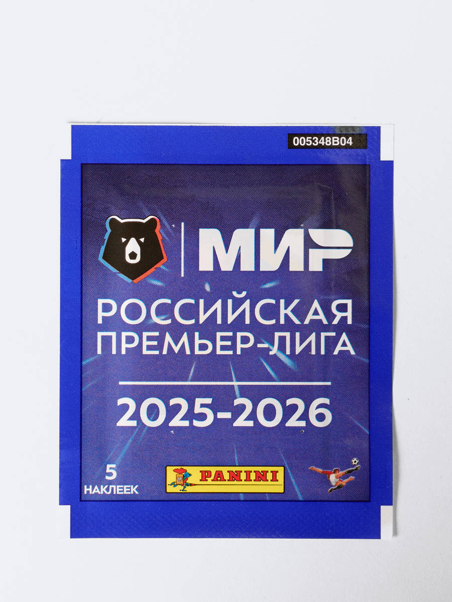 Набор альбом + бокс с наклейками Российская Премьер-Лига Panini сезон 2025-2026