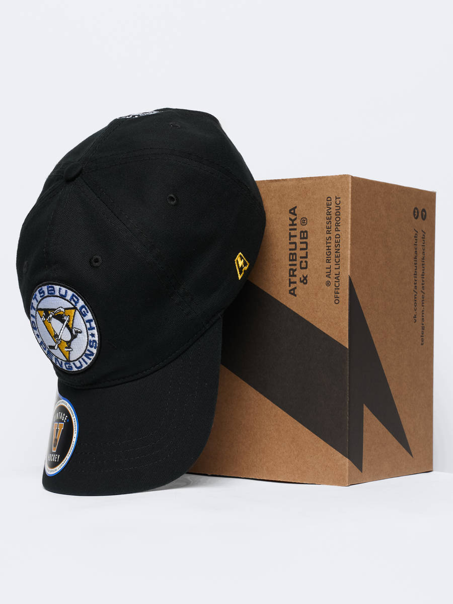 Бейсболка NHL Pittsburgh Penguins мягкая