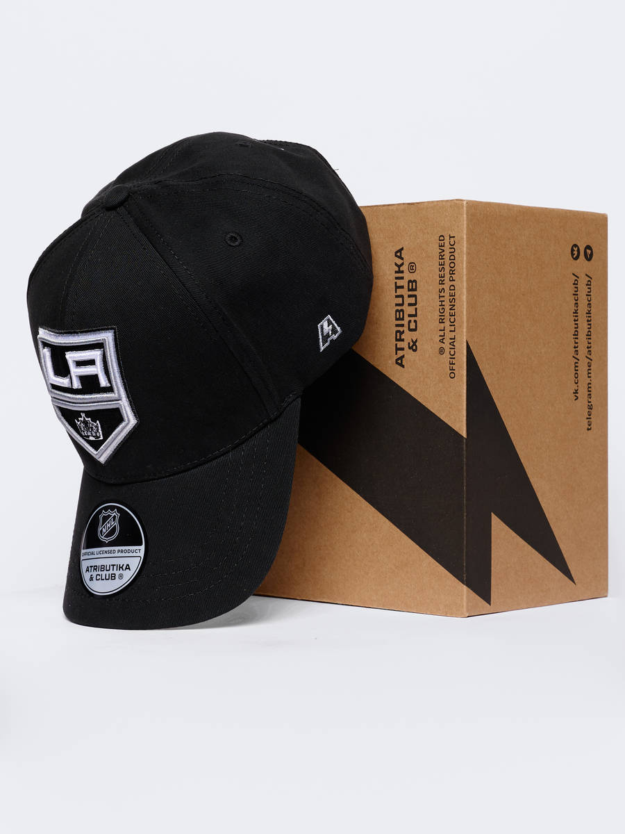 Бейсболка NHL Los Angeles Kings хлопковая