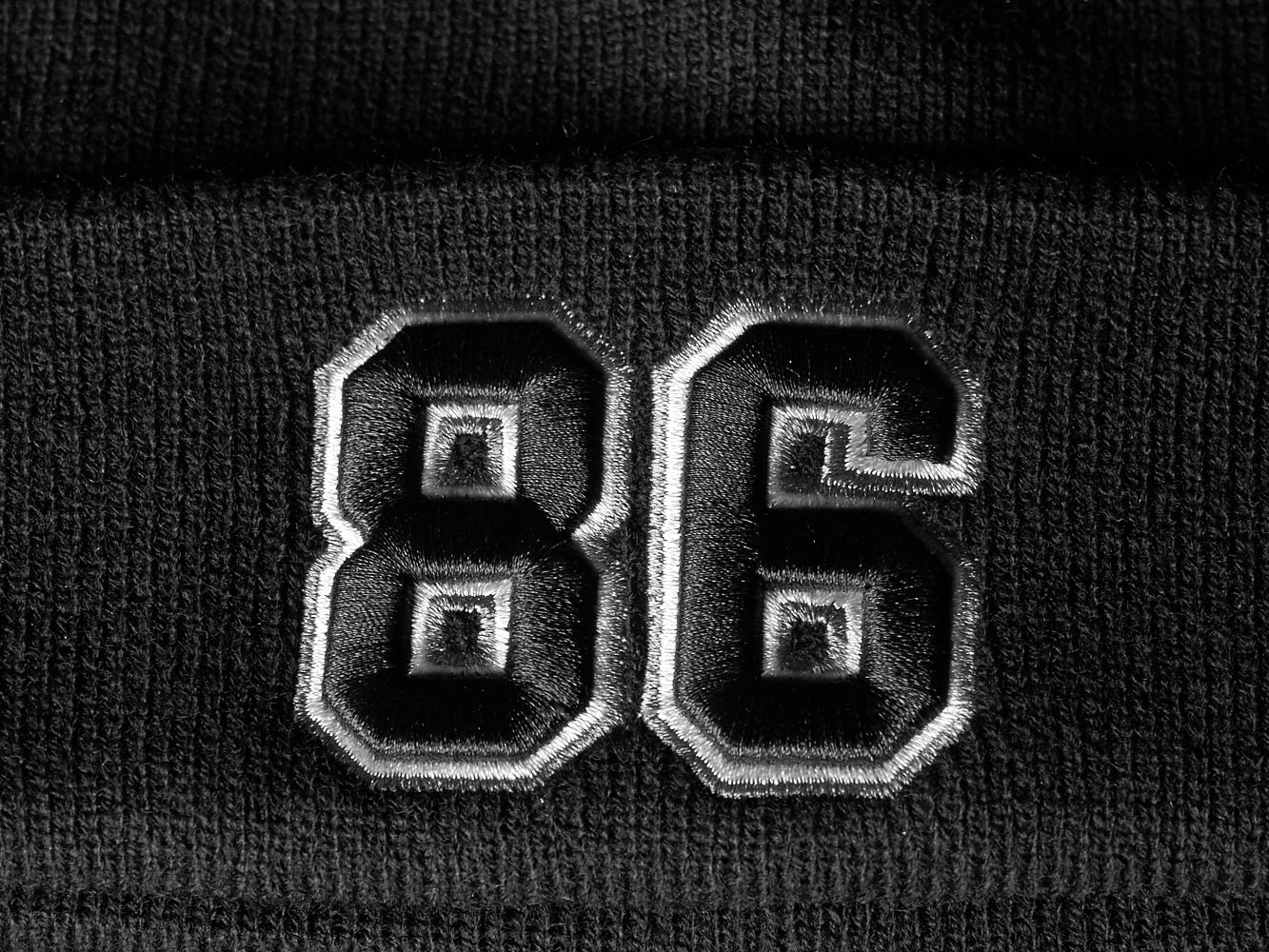 Шапка № 86 черная