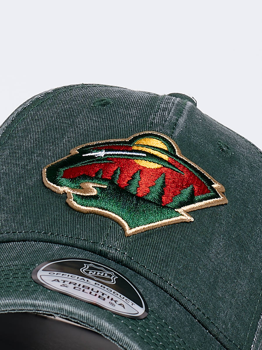 Бейсболка NHL Minnesota Wild хлопковая