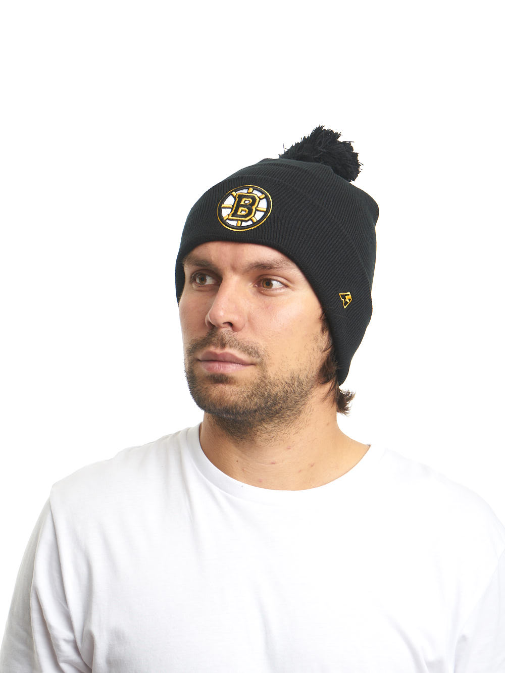 Шапка NHL Boston Bruins с помпоном