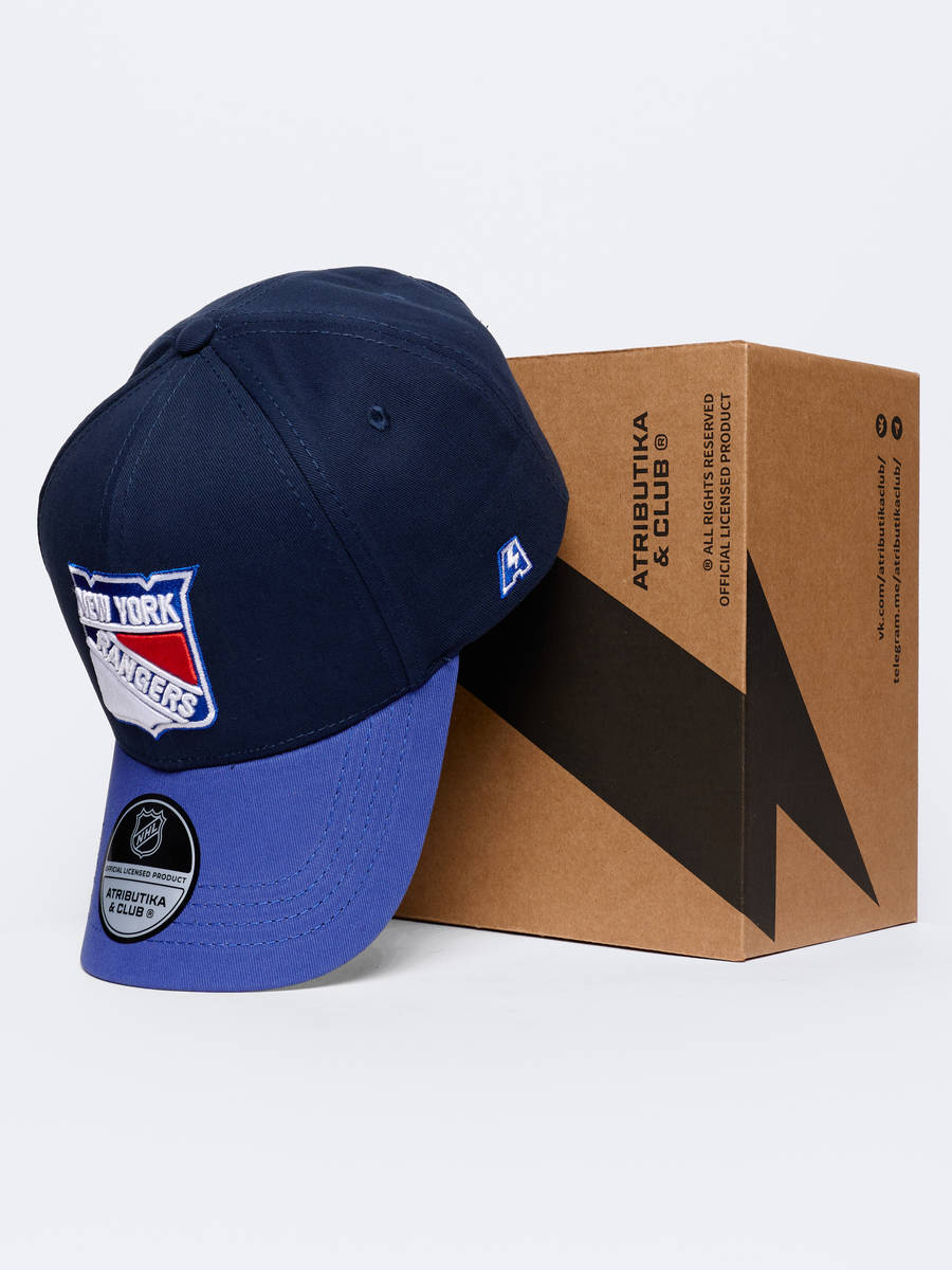 Бейсболка NHL New York Rangers хлопковая