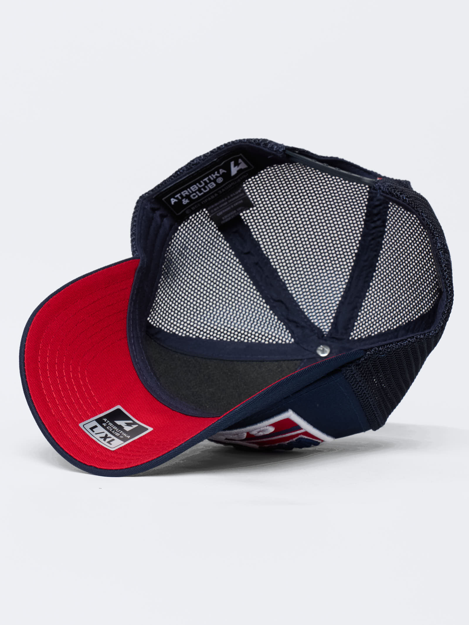 Бейсболка NHL Washington Capitals с сеткой