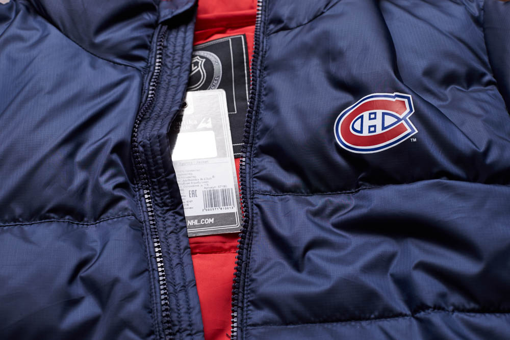 Куртка утепленная NHL Montreal Canadiens