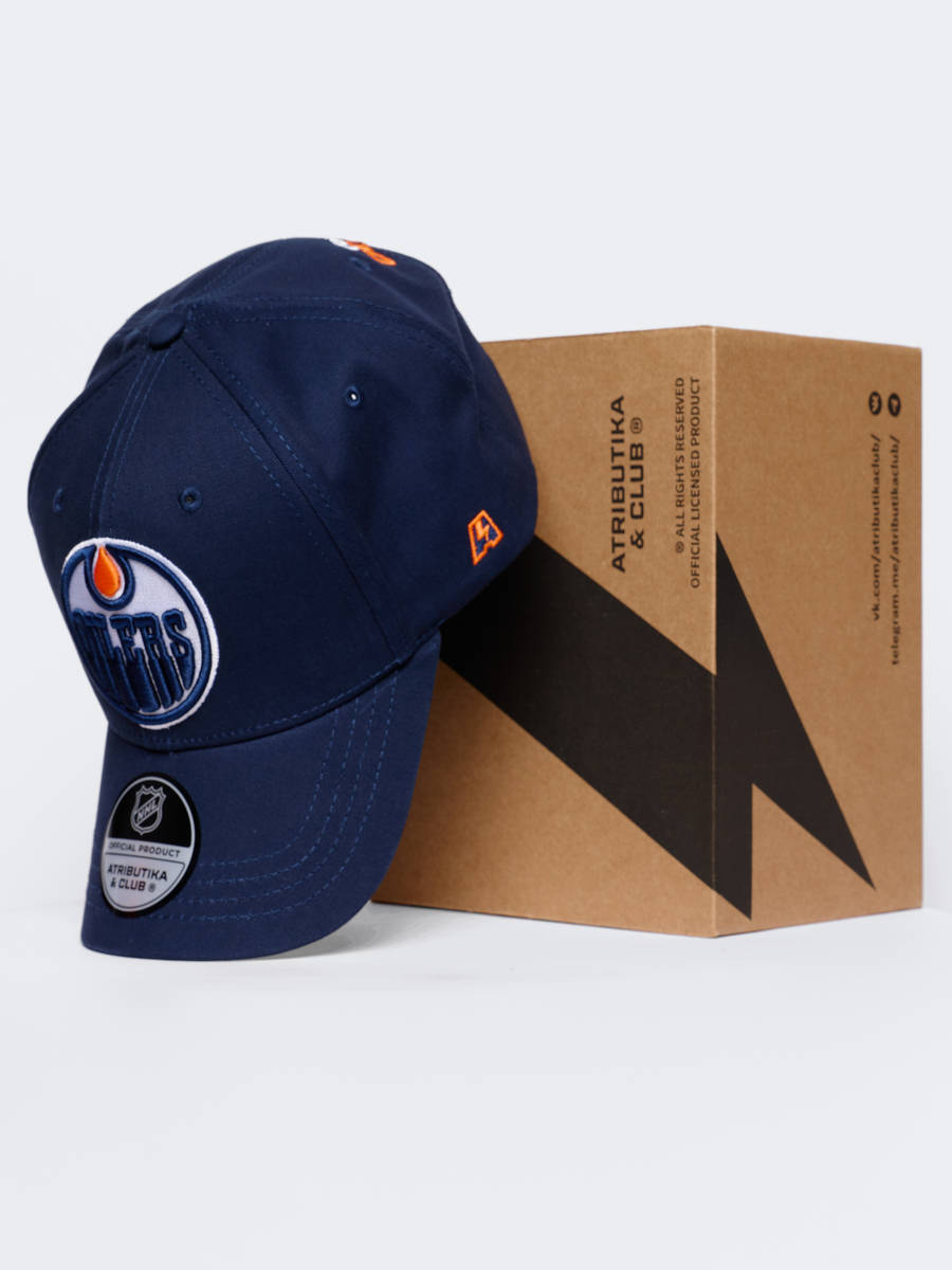 Бейсболка NHL Edmonton Oilers хлопковая
