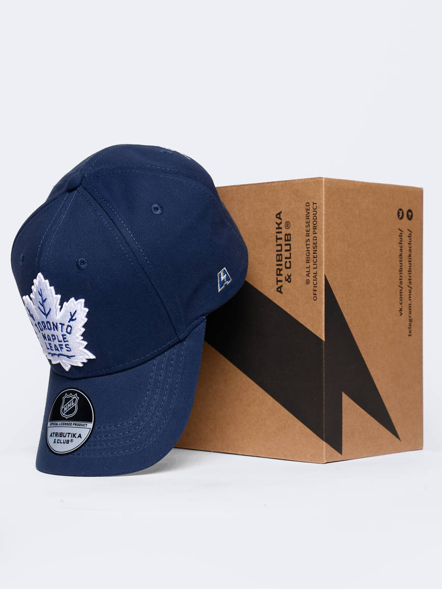 Бейсболка NHL Toronto Maple Leafs хлопковая