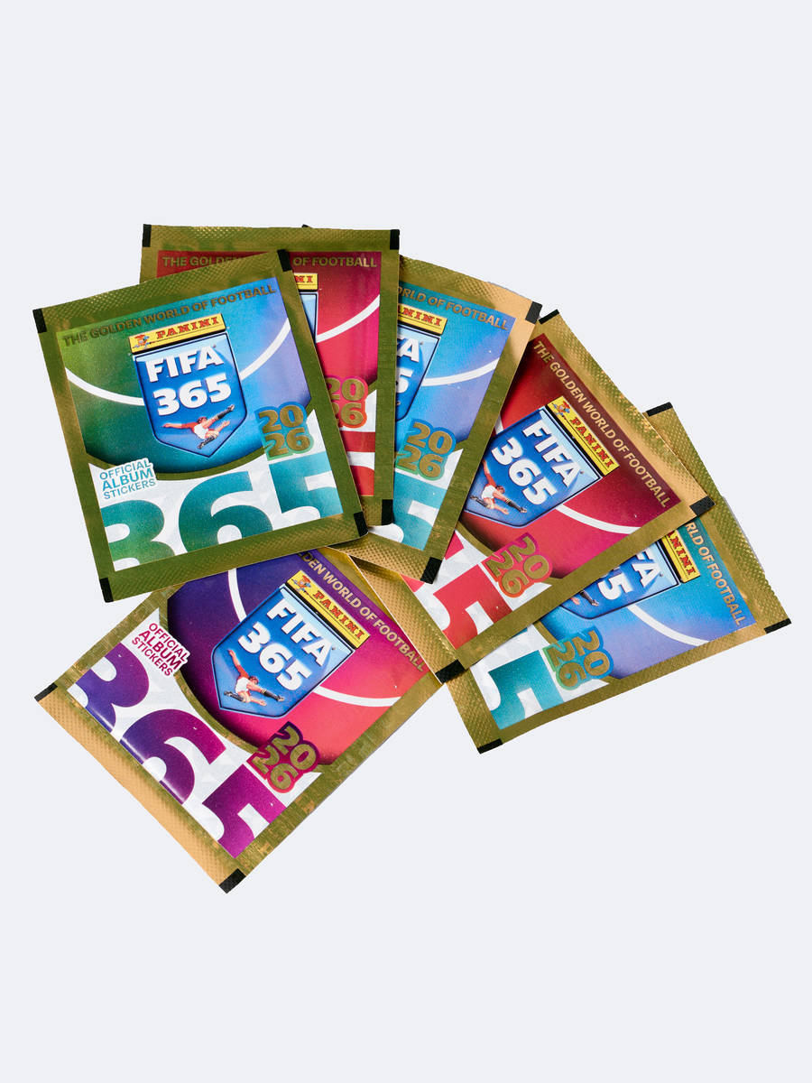 Набор альбом + бокс с наклейками FIFA 365 Panini сезон 2026