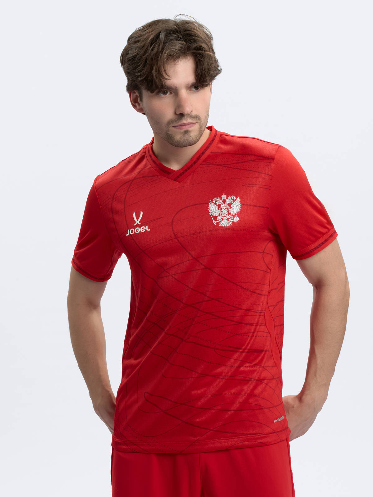 Футболка игровая Jogel Сборной России домашняя