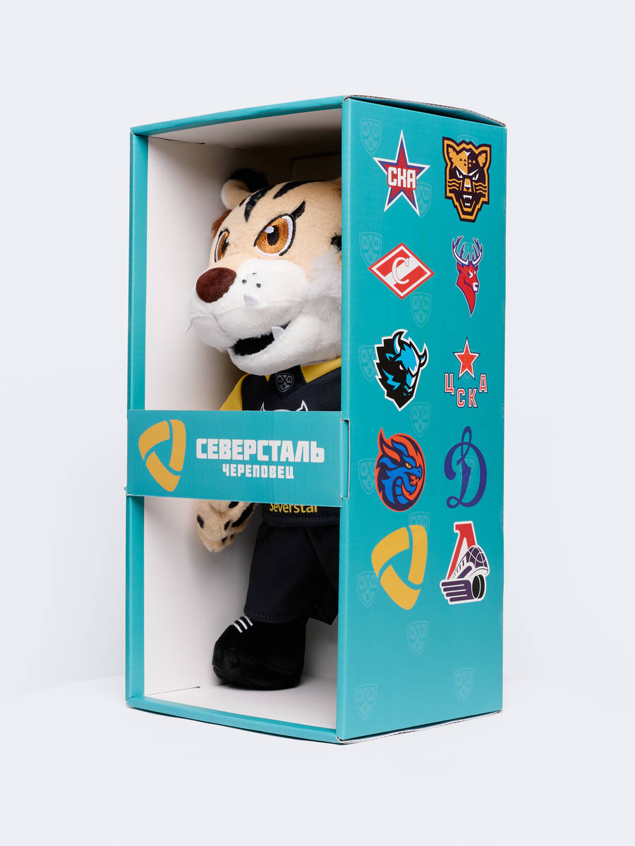 Игрушка рысь ХК Северсталь