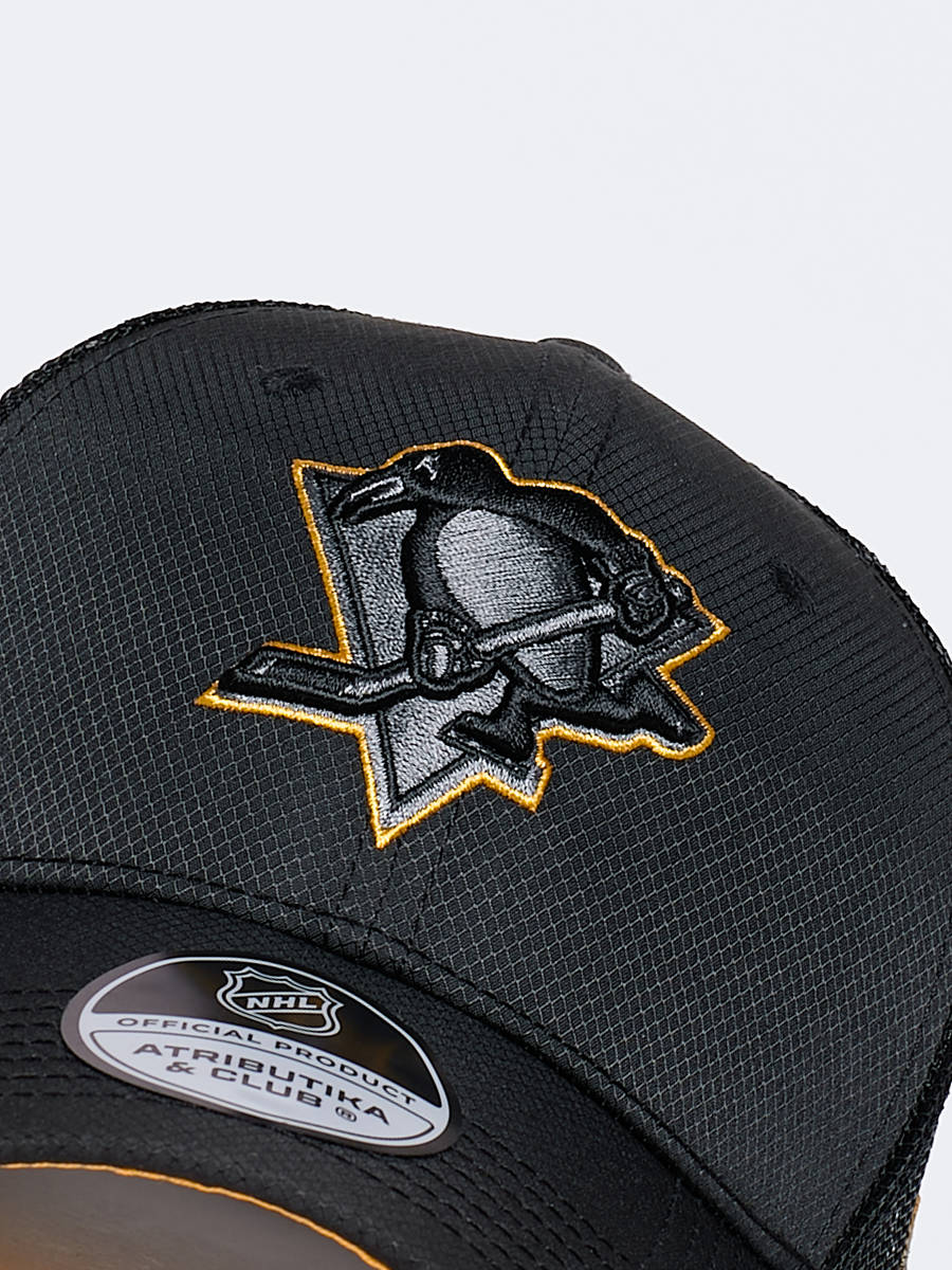 Бейсболка NHL Pittsburgh Penguins с сеткой