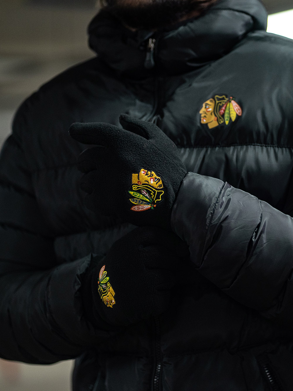 Перчатки NHL Chicago Blackhawks