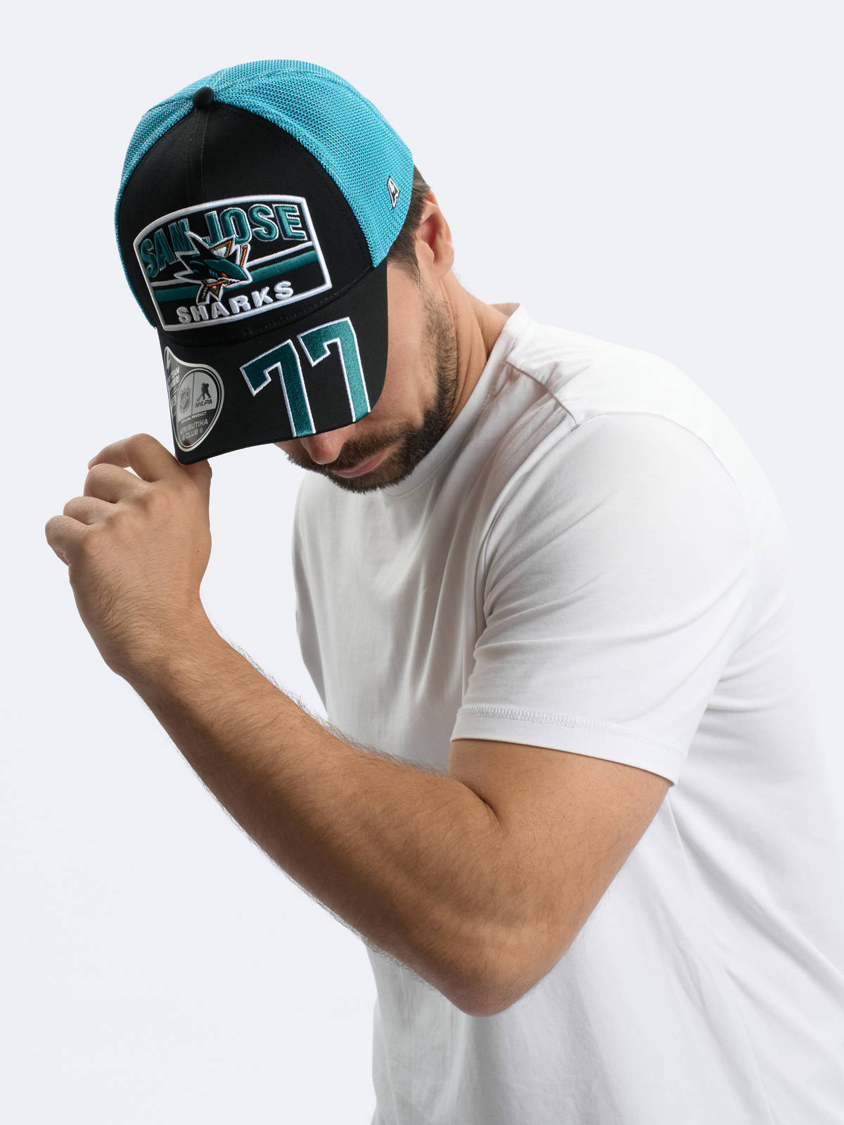 Бейсболка NHL San Jose Sharks № 77