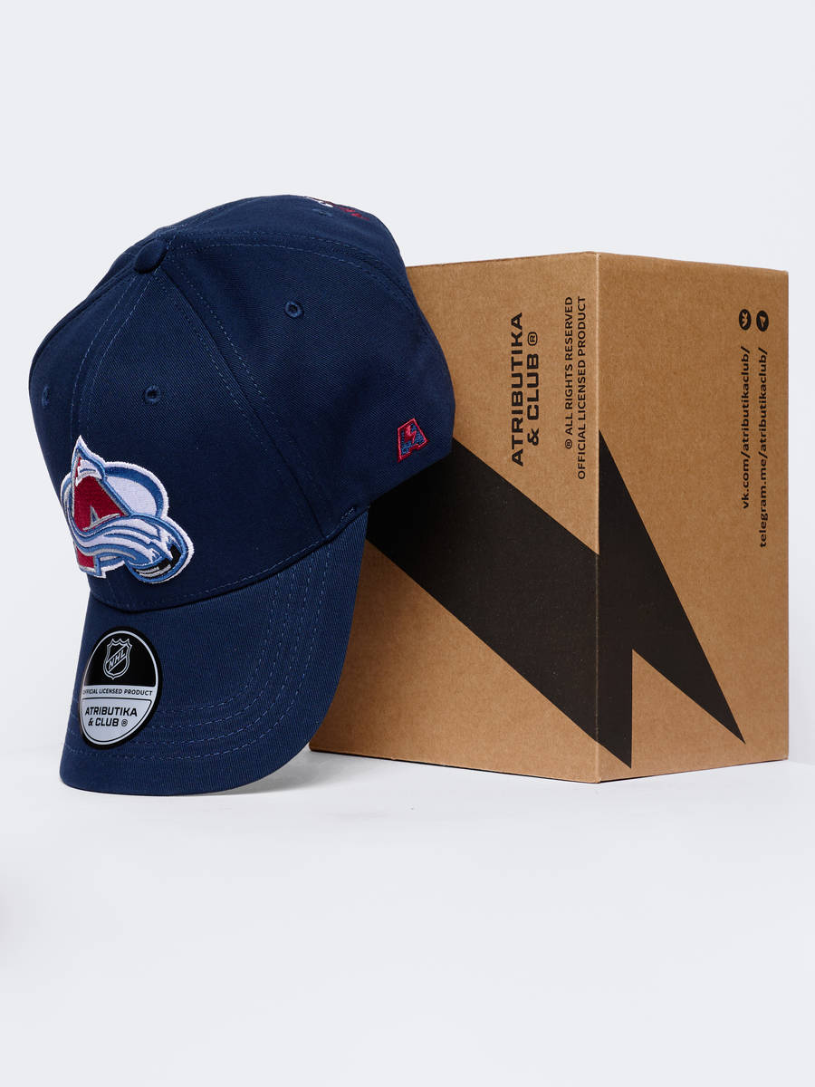 Бейсболка NHL Colorado Avalanche хлопковая