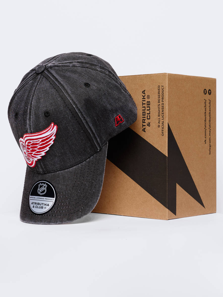 Бейсболка NHL Detroit Red Wings хлопковая
