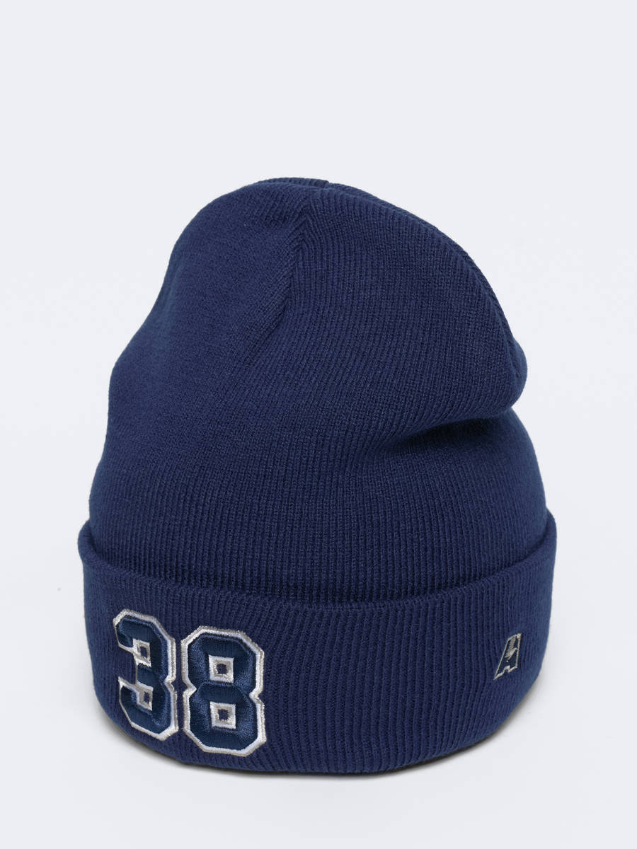 Шапка № 38 синяя