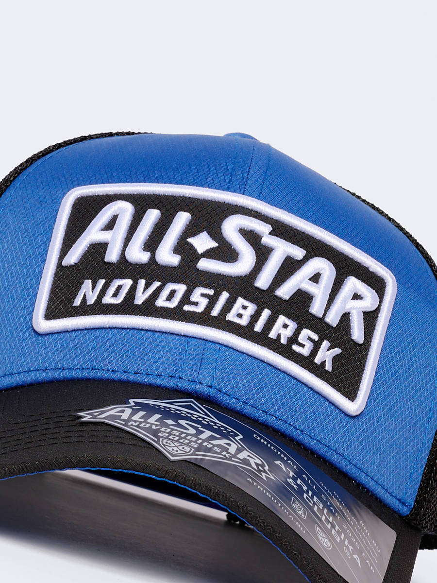 Бейсболка КХЛ ALL STAR с сеткой