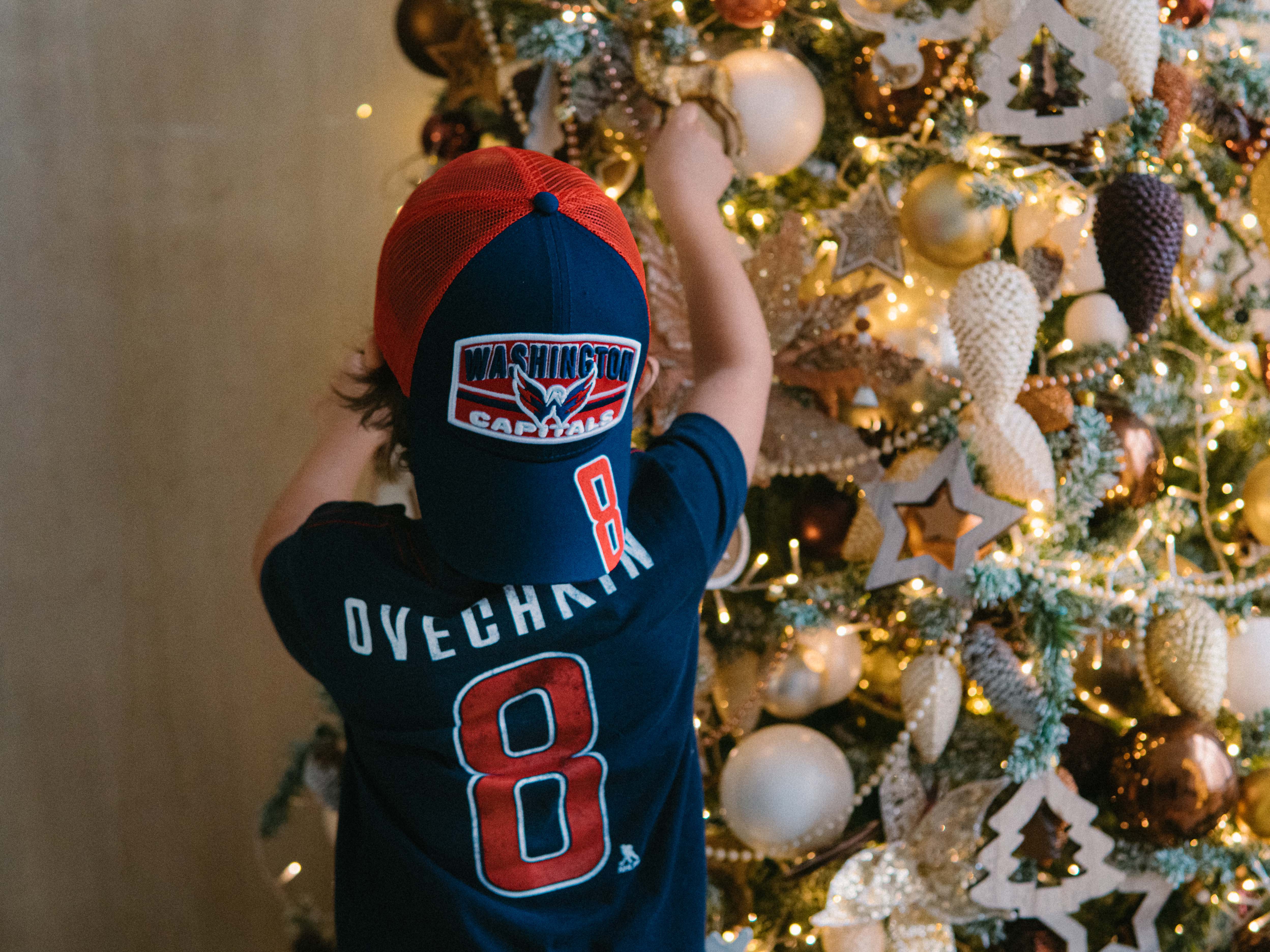 Футболка NHL Washington Capitals № 8 (подростковая)