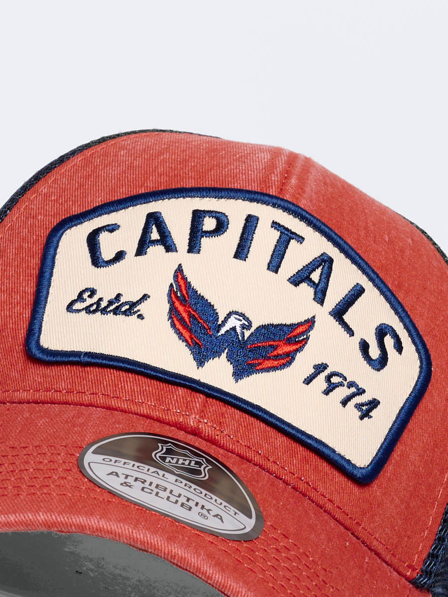 Бейсболка NHL Washington Capitals с сеткой