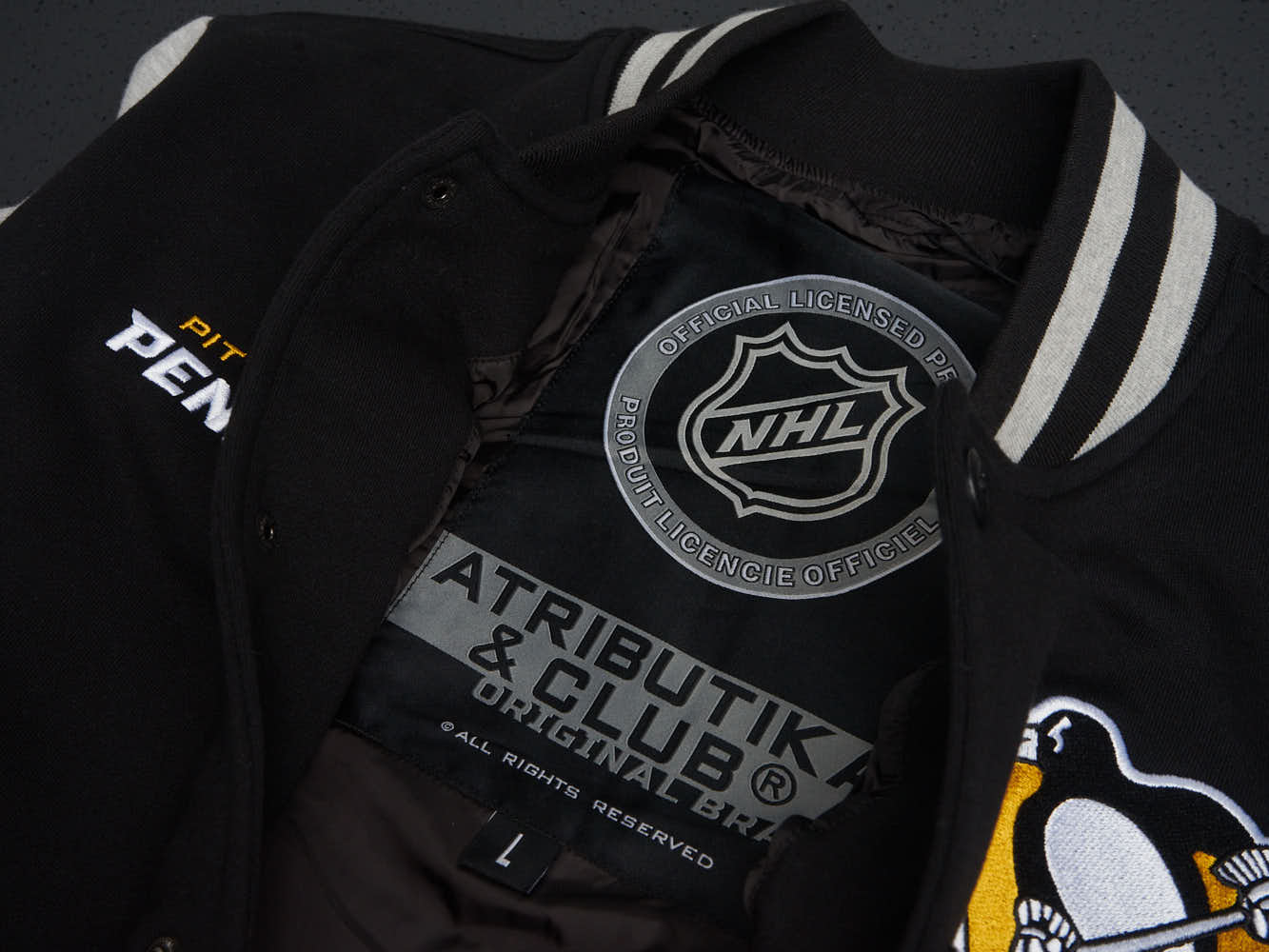 Бомбер NHL Pittsburgh Penguins