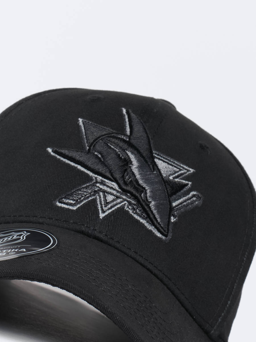 Бейсболка NHL San Jose Sharks хлопковая
