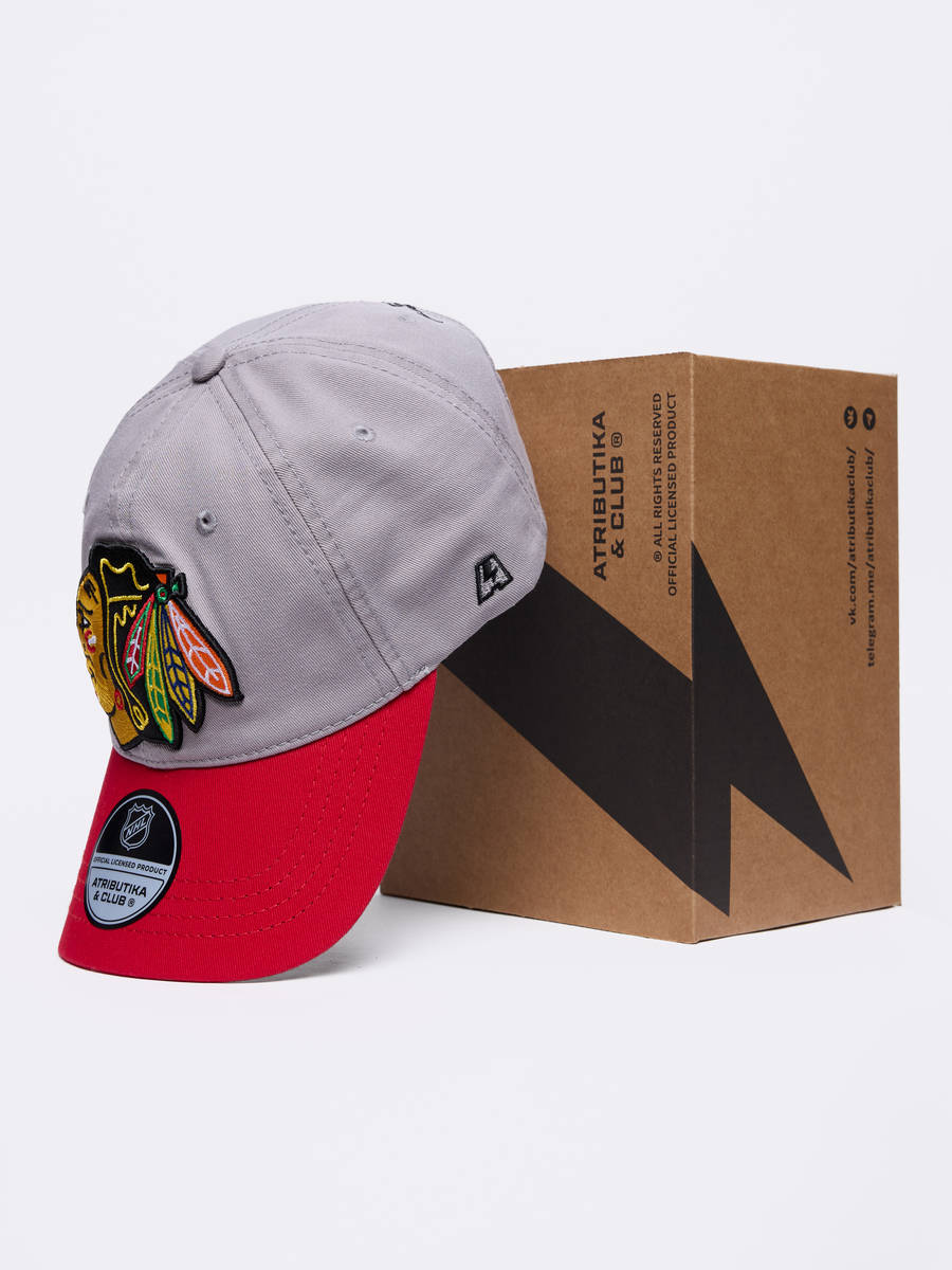 Бейсболка NHL Chicago Blackhawks мягкая