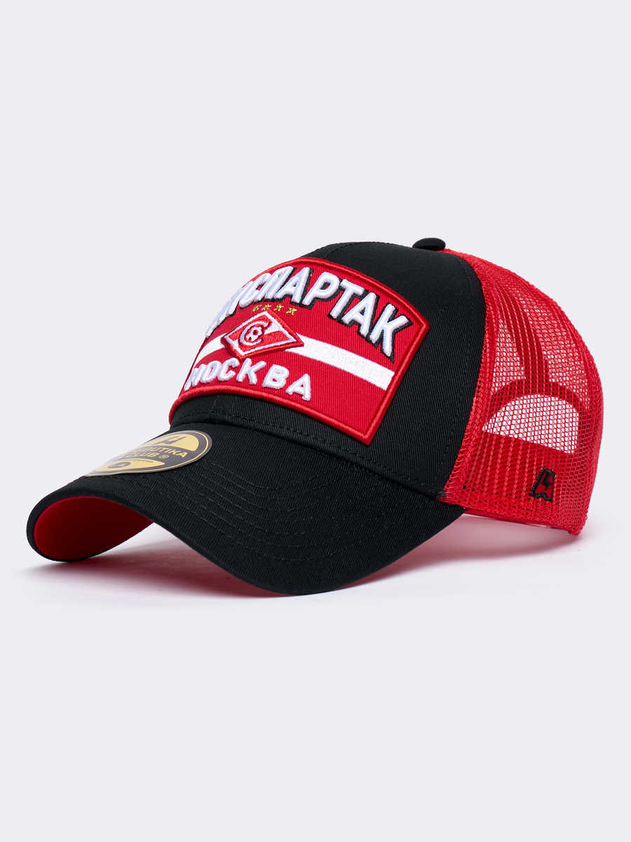 Бейсболка Спартак с сеткой
