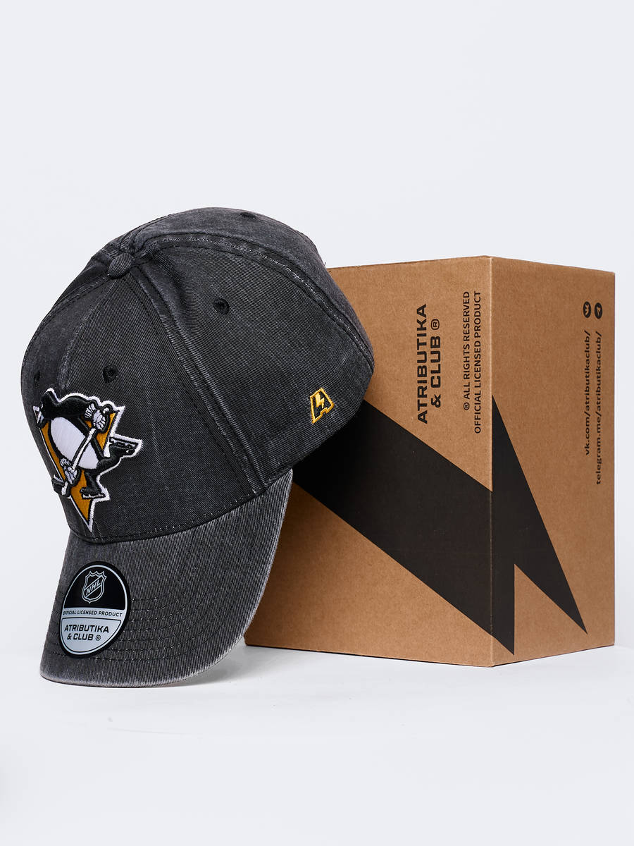 Бейсболка NHL Pittsburgh Penguins хлопковая