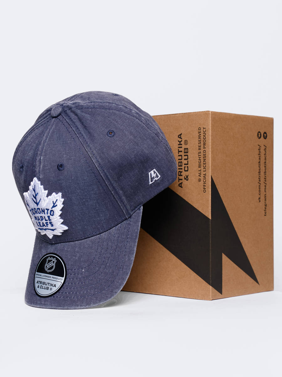 Бейсболка NHL Toronto Maple Leafs хлопковая