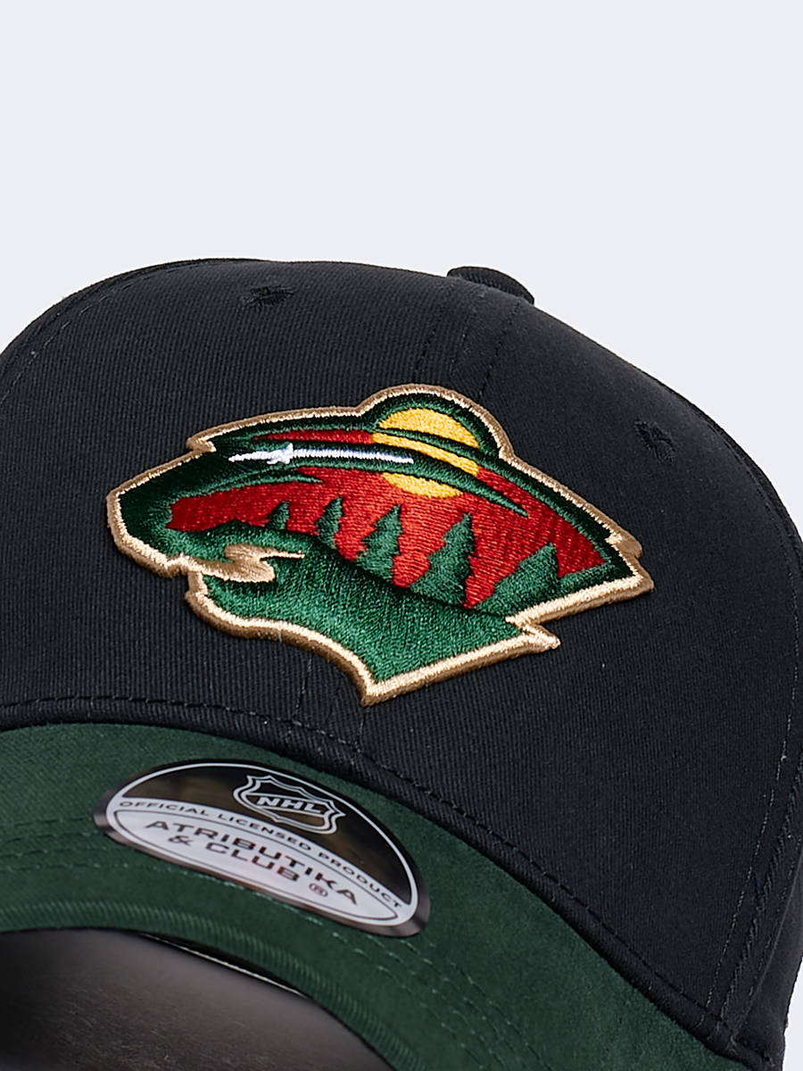 Бейсболка NHL Minnesota Wild хлопковая