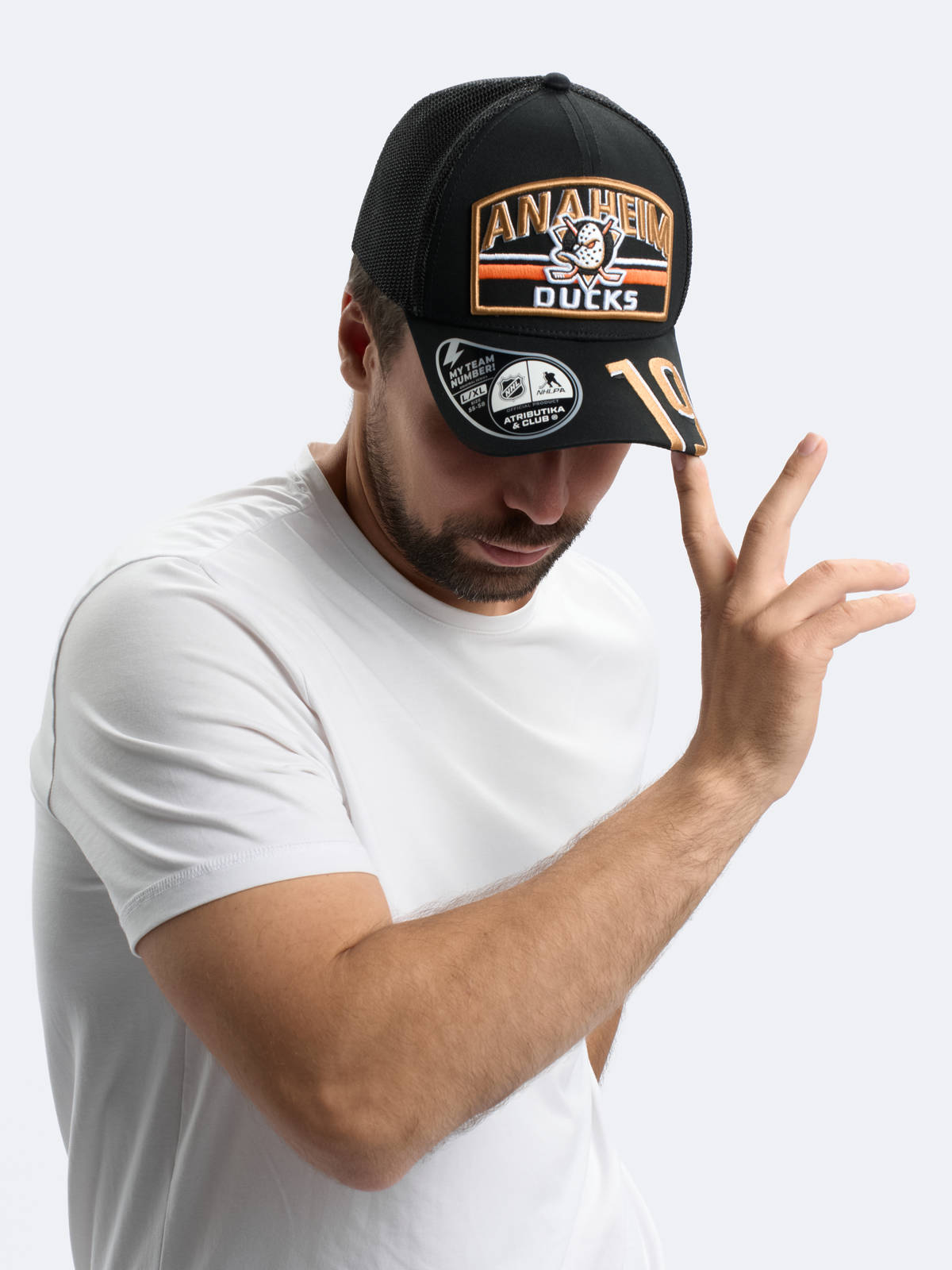 Бейсболка NHL Anaheim Ducks № 19